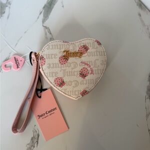 Juicy Couture Strawberry Heart Wristlet